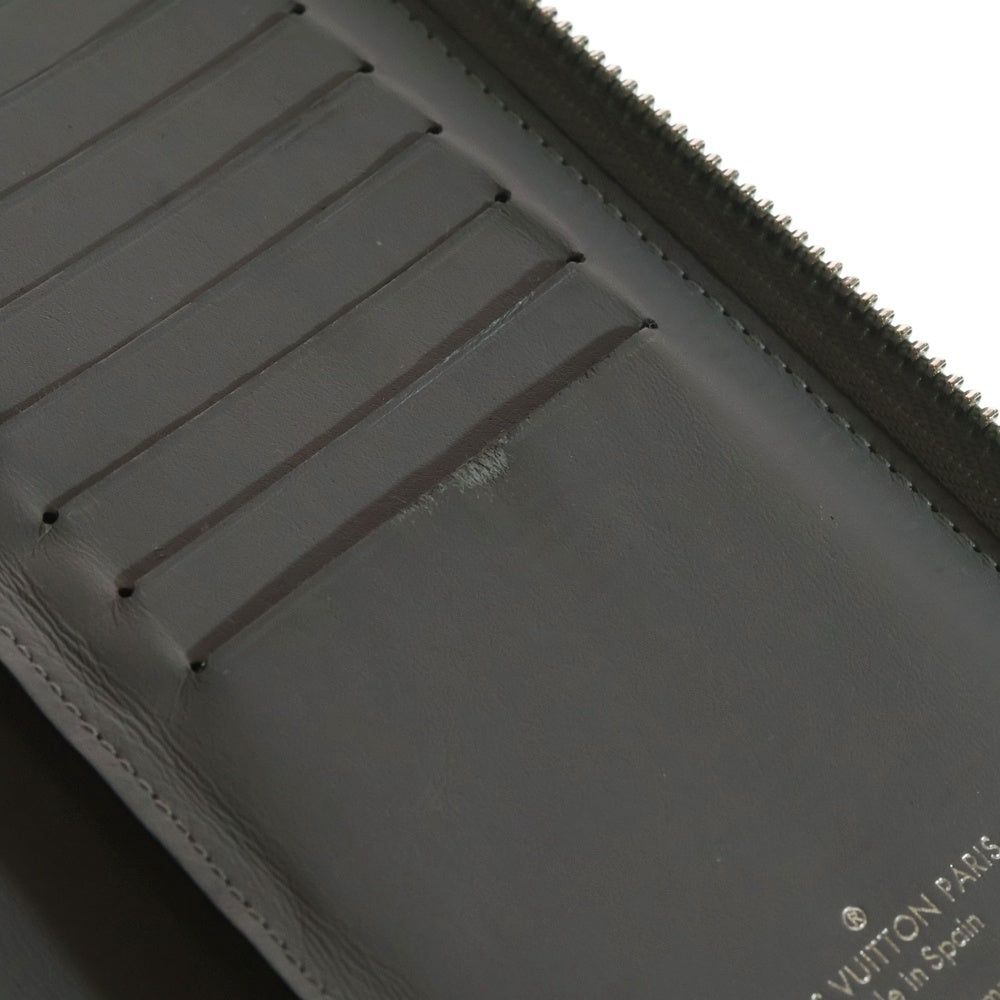 LOUIS VUITTON(ルイヴィトン) モノグラム ミラー ジッピーウォレット ヴェルティカル ラウンドファスナー 長財布 シルバー M80808