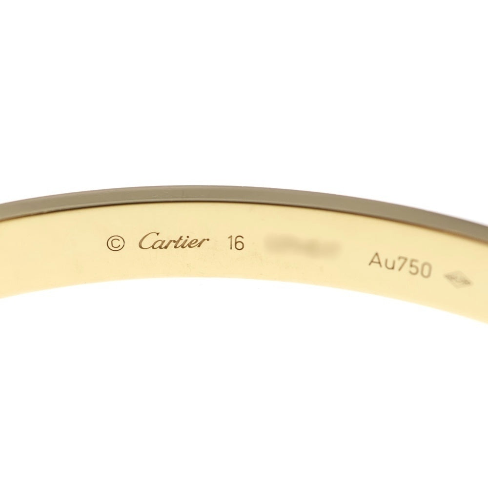 Cartier(カルティエ) LOVE BRACELET YG Au750 31g ラブ ブレスレット イエローゴールド レディース
