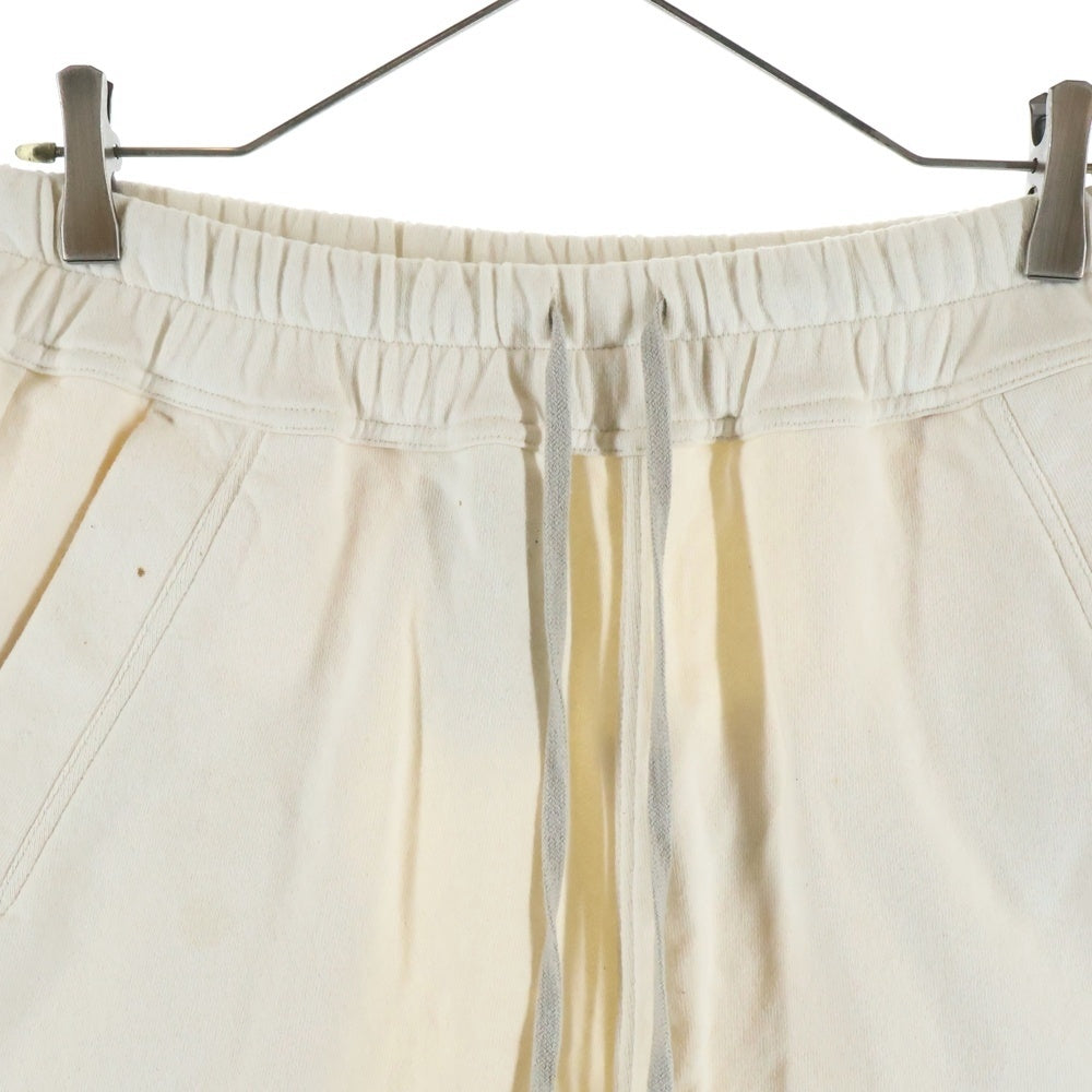 Rick Owens(リックオウエンス) ×Champion チャンピオン ベベルドポッズハーフパンツ ホワイト CM01D9240-CHFE