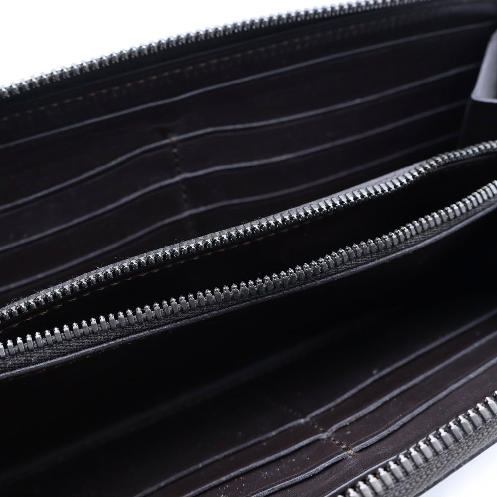 Berluti(ベルルッティ) ITAUBA イタウバ スクリットレザー ロングウォレット 長財布 ブラウン