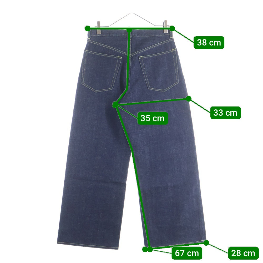 marka(マーカ) Organic Cotton 13.5Oz Selvedge Denim Pants Jacket デニムパンツ コットン 13.5oz M25F02PT01C インディゴ