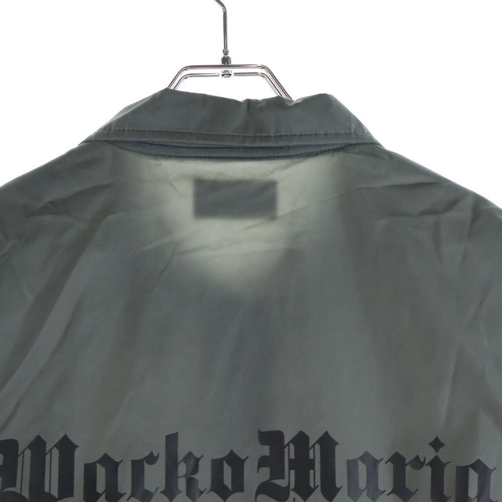WACKO MARIA(ワコマリア) 23AW Coach Jacket コーチジャケット バックロゴ カーキ