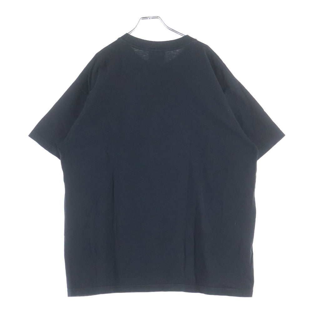 drew house(ドリューハウス) マスコットTシャツ フロントロゴ 半袖カットソー コットン ブラック