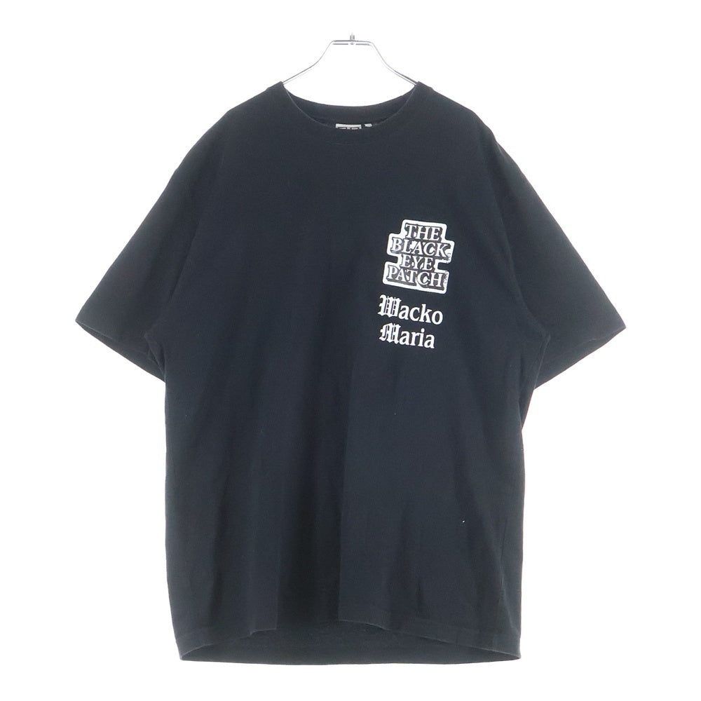 THE BLACK EYE PATCH(ブラックアイパッチ) ×Wacko Maria 黒眼帯 天国東京 半袖カットソー ブラック