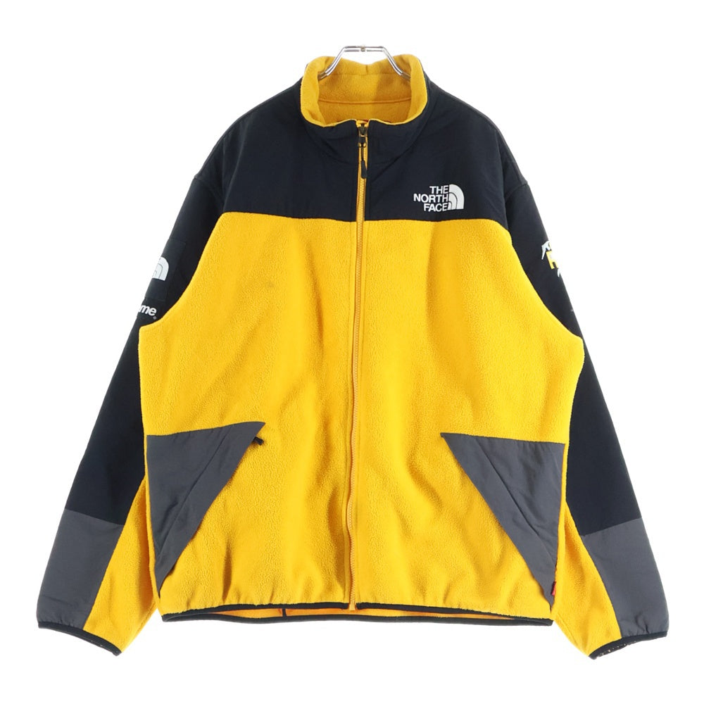 SUPREME(シュプリーム) 20SS×THE NORTH FACE RTG FLEECE JACKET フリースジャケット ブラック/イエロー NA719041