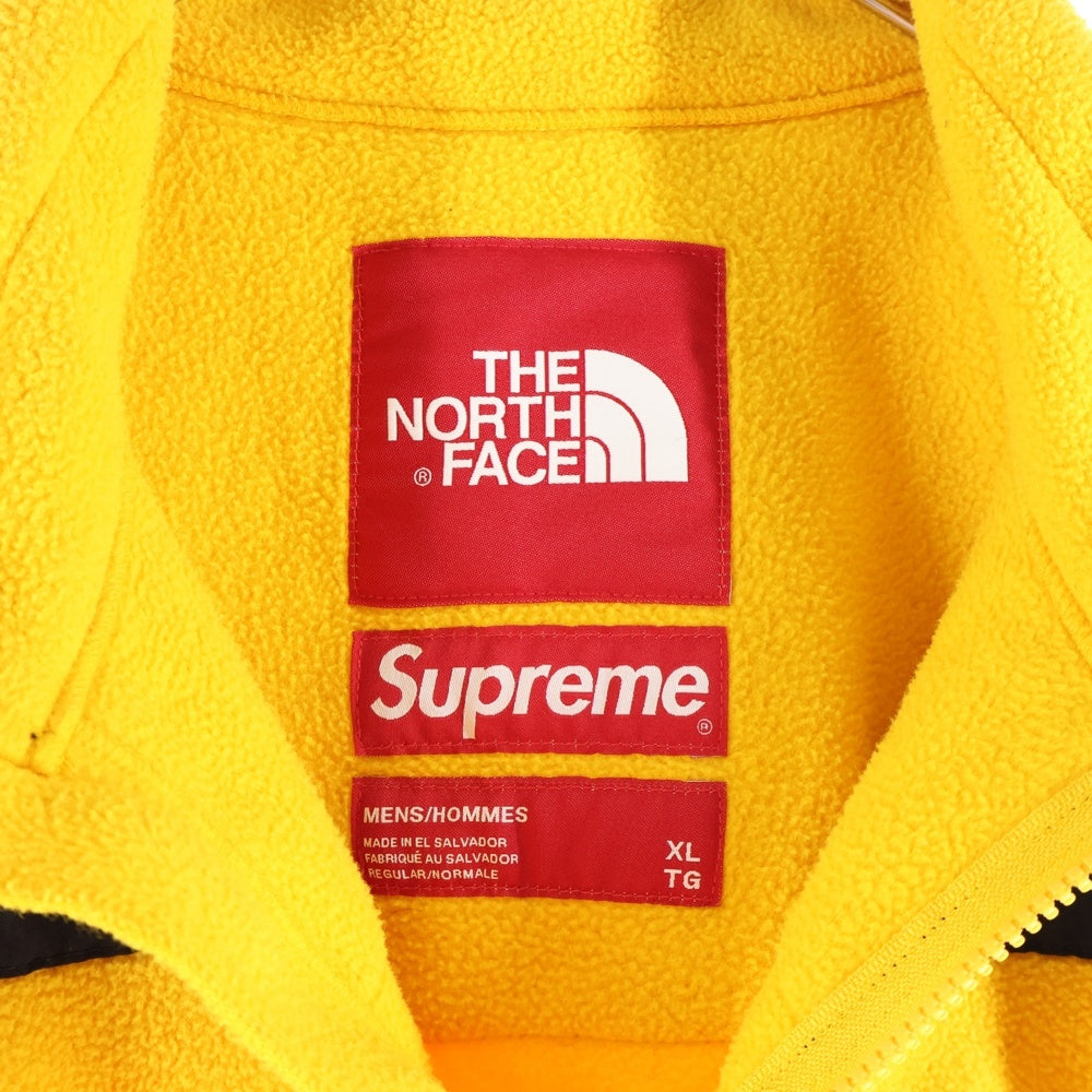 SUPREME(シュプリーム) 20SS×THE NORTH FACE RTG FLEECE JACKET フリースジャケット ブラック/イエロー NA719041