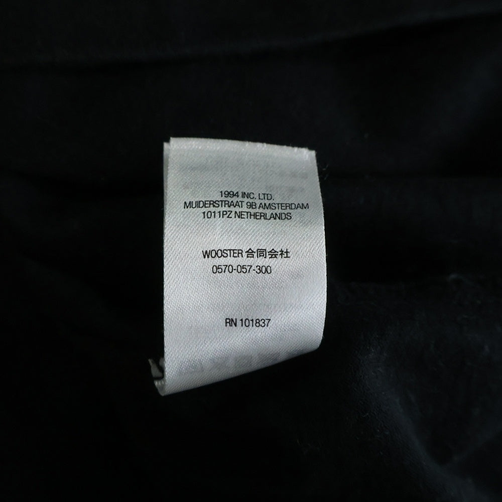 SUPREME(シュプリーム) 22SS Dragon Hooded L/S ドラゴン刺繍 プルオーバーパーカー ブラック