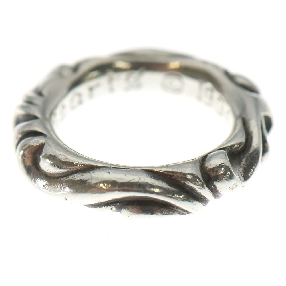 CHROME HEARTS(クロムハーツ) SCRL BAND スクロールバンド リング シルバー BCA351