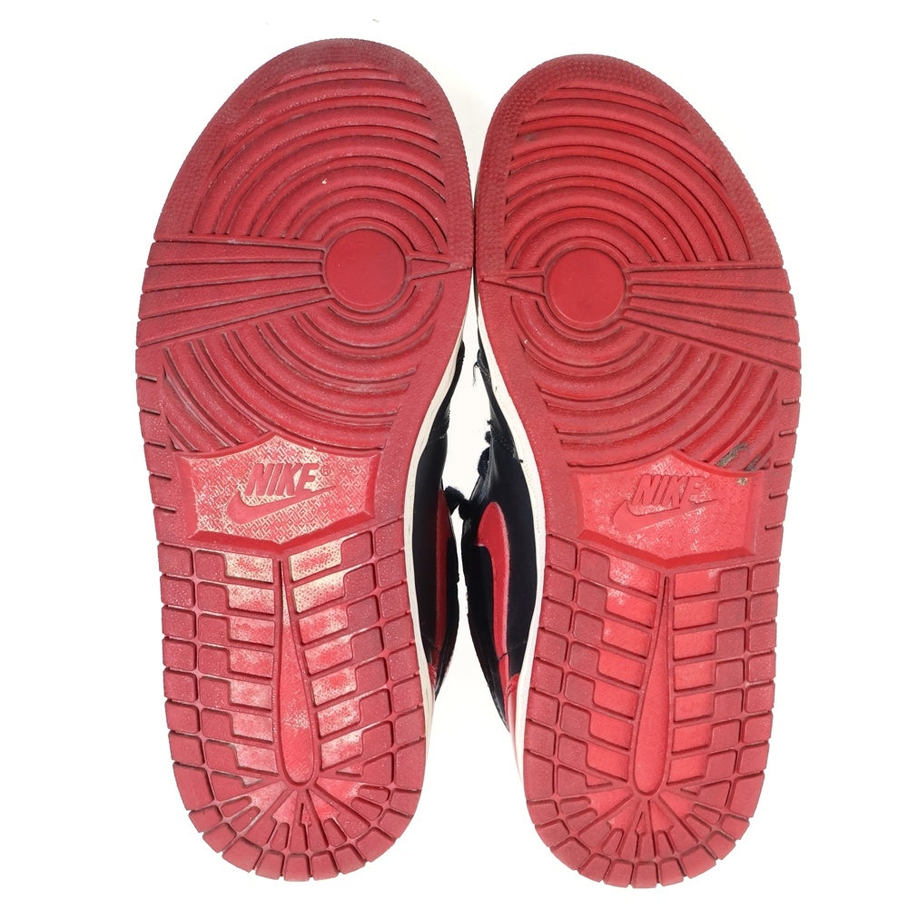 NIKE(ナイキ) 【観賞用 1994年製】 AIR JORDAN1 BRED エアジョーダン1 ブレッド ハイカットスニーカー ブラック/レッド US8.5/26.5cm 130207-061