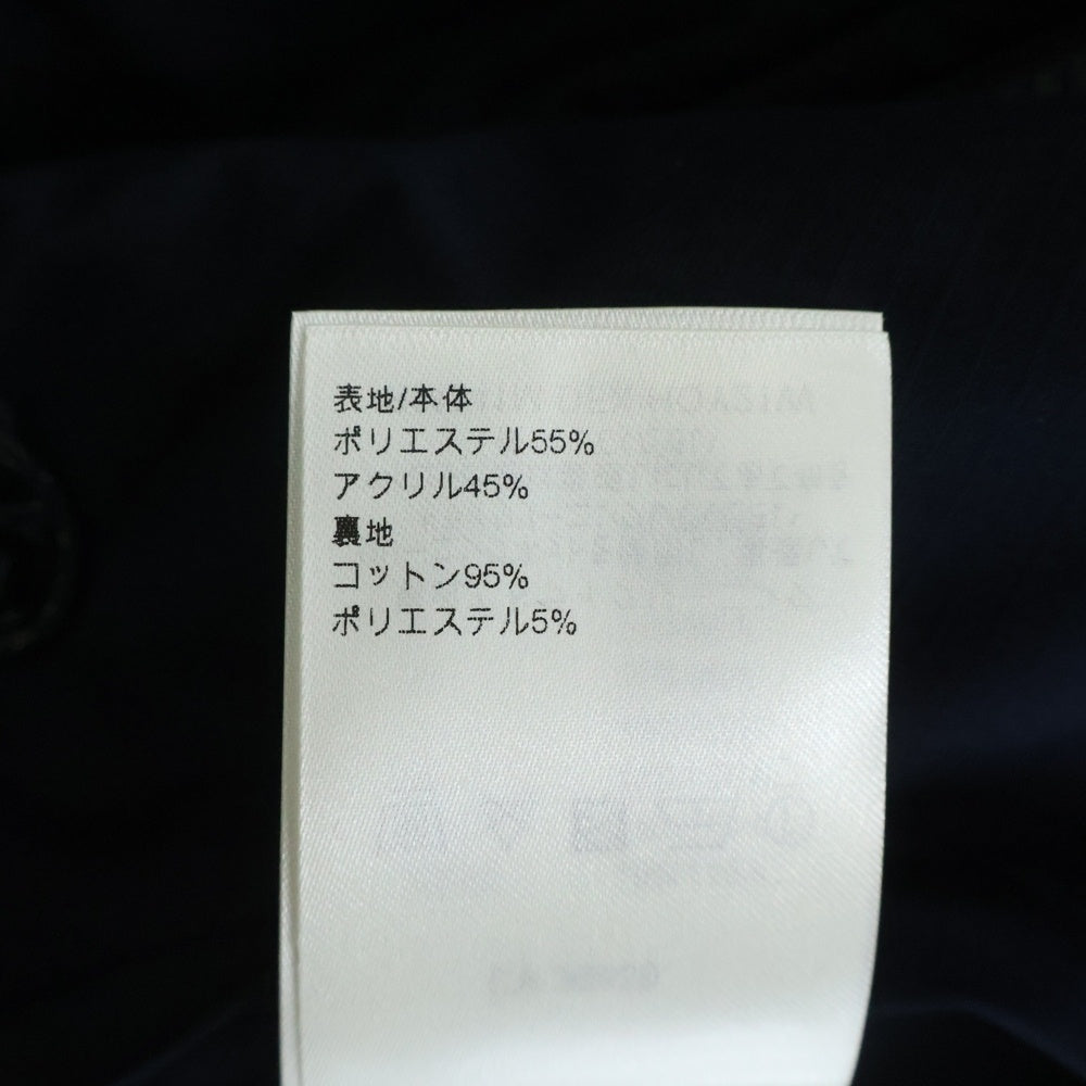 LOUIS VUITTON(ルイヴィトン) 24SS リバーシブル モノグラムロゴ カモフラ 迷彩柄 ボア ジップアップ ノースリーブジャケット ベスト ネイビー/オレンジ RM241M DFX HQY21W