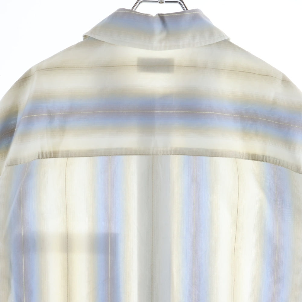 LEMAIRE(ルメール) PYJAMA SHIRT 長袖ストライプシャツ パジャマシャツ マルチカラー