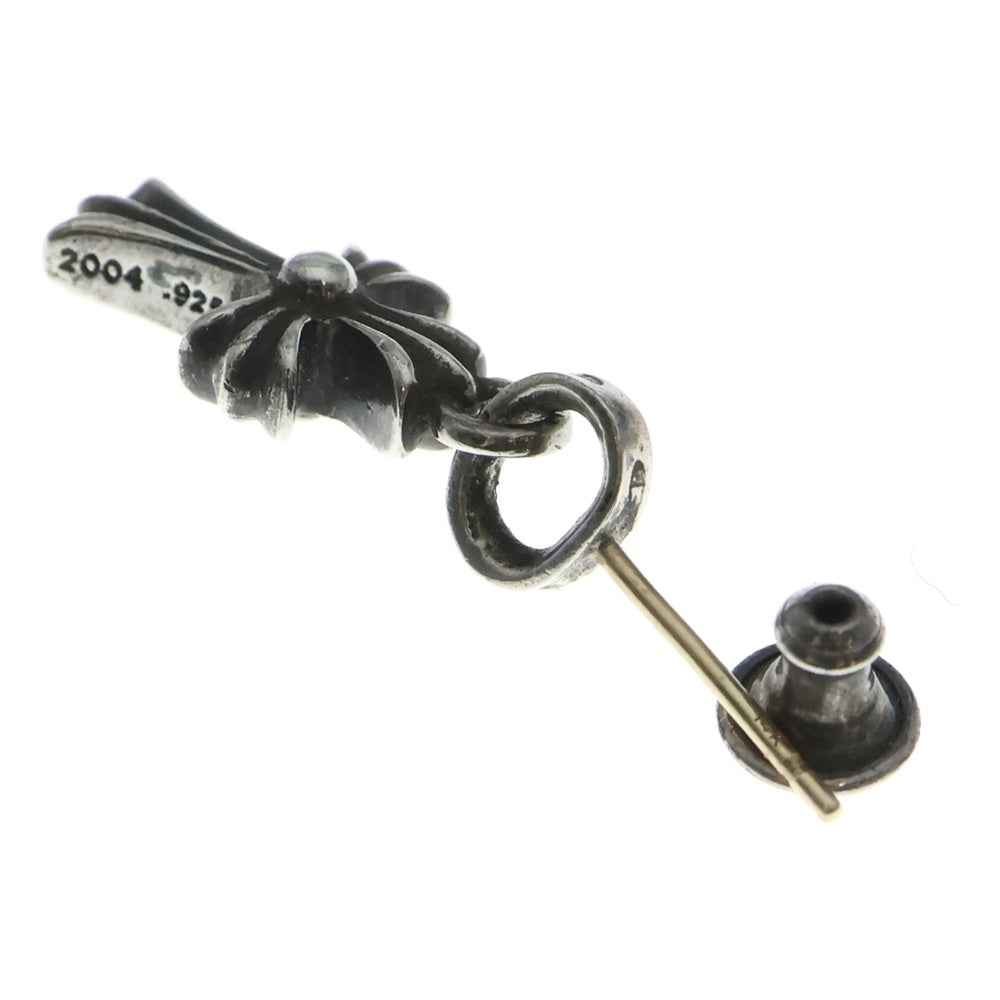 CHROME HEARTS(クロムハーツ) BBY F PPRCHN ベイビーファットクロス ドロップピアス シルバー BCA090