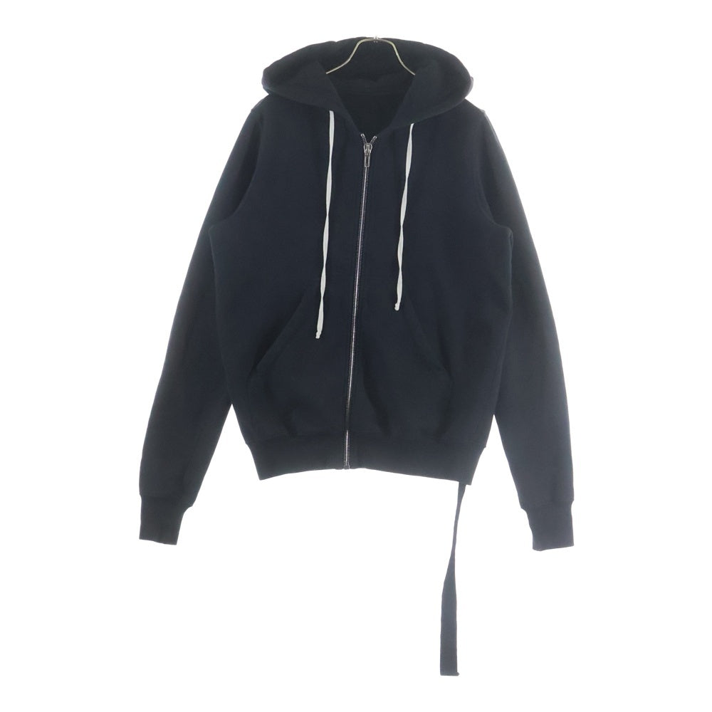 Rick Owens DRKSHDW(リックオウエンス ダークシャドウ) 22AW Jason S Hoodie ジップアップパーカー フーディー ブラック DU02B4276-FEP1