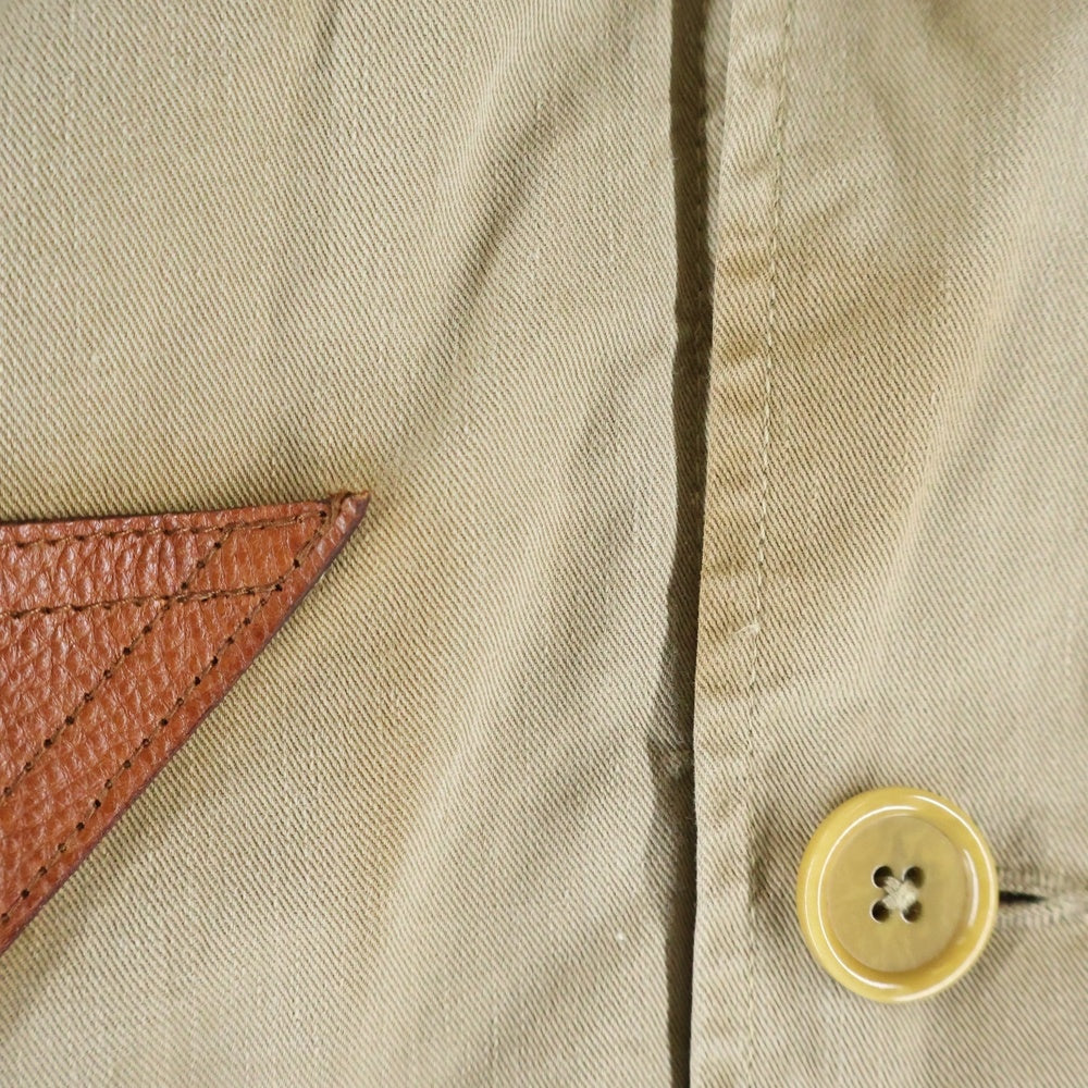 VISVIM(ヴィスヴィム) 14SS WINDSTOPPER DECKHAND JACKET ウィンドストッパー ミリタリー N-1デッキジャケット ベージュ VS0001576