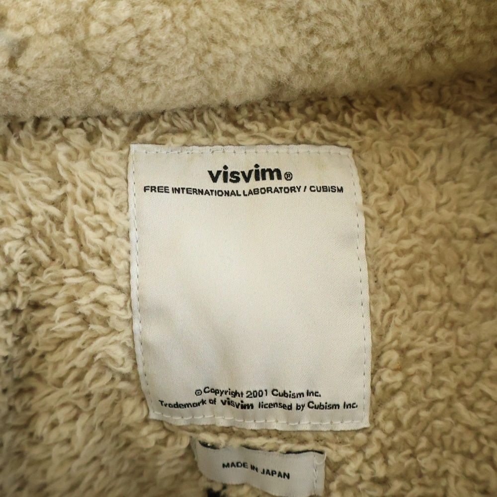 VISVIM(ヴィスヴィム) 14SS WINDSTOPPER DECKHAND JACKET ウィンドストッパー ミリタリー N-1デッキジャケット ベージュ VS0001576