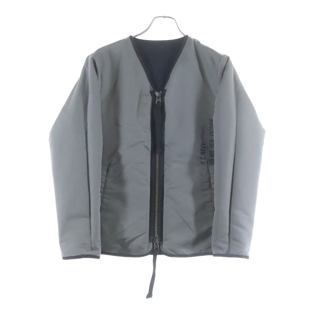 UNIFORM EXPERIMENT(ユニフォームエクスペリメント) 19-20AW COLLECTION #2 REVERSIBLE ZIP LINER Thinsulate Ex-Soft リバーシブル ジップライナー 中綿入りジャケット UE-192006