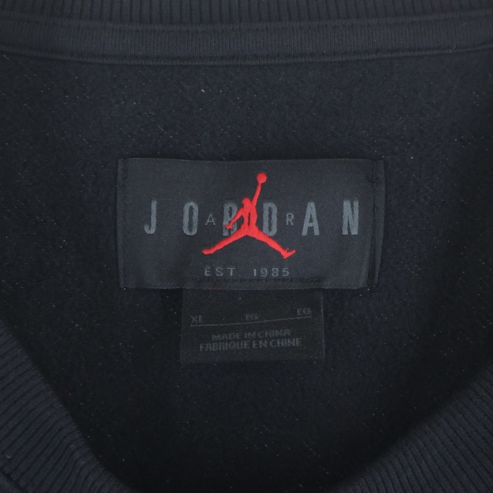 NIKE(ナイキ) JORDAN BROOKLYN AJ6 フリース L/S スウェット クルーネック IF1845-010 ブラック