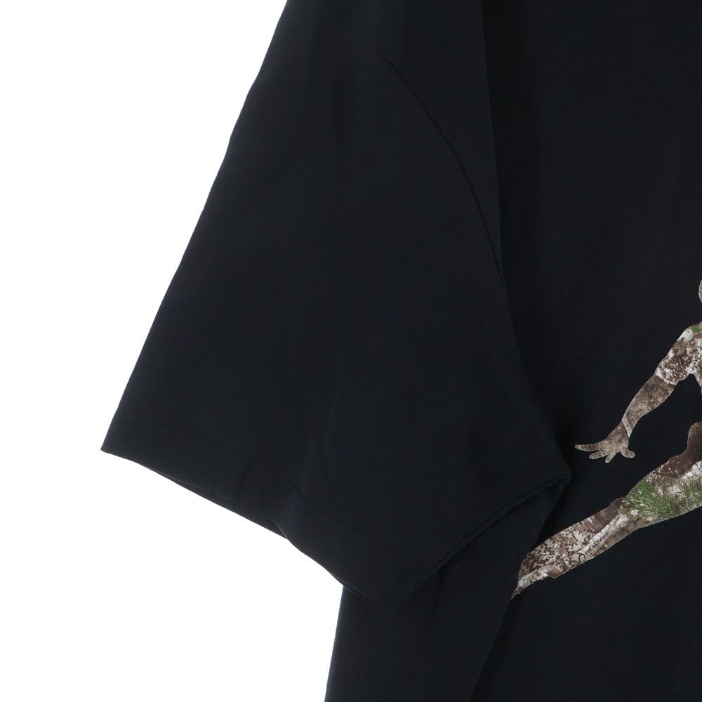 NIKE(ナイキ) JORDAN BRAND M J BRK RLT JM SS CREW フロントロゴ 半袖Tシャツカットソー HQ9016-010 ブラック