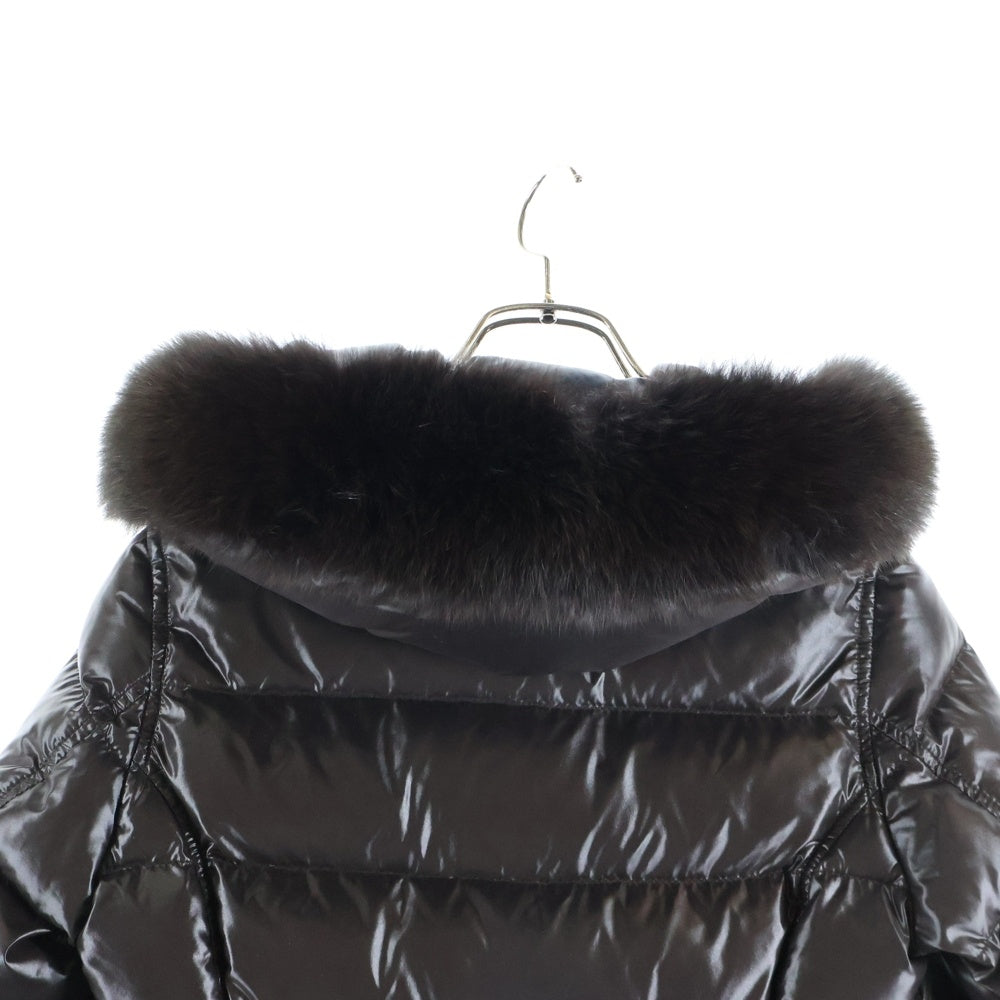 DUVETICA(デュベティカ) EFIRA エフィラ ファー着脱 ボタンアップ ダウンコート ブラウン レディース