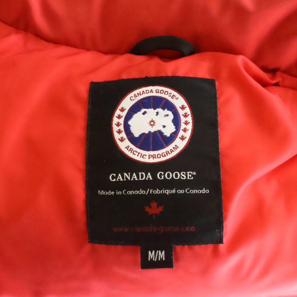 CANADA GOOSE(カナダグース) MONTREAL VEST モントリオール ダウンベスト レッド 68F8490