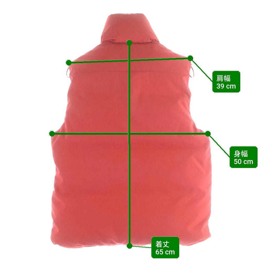 CANADA GOOSE(カナダグース) MONTREAL VEST モントリオール ダウンベスト レッド 68F8490