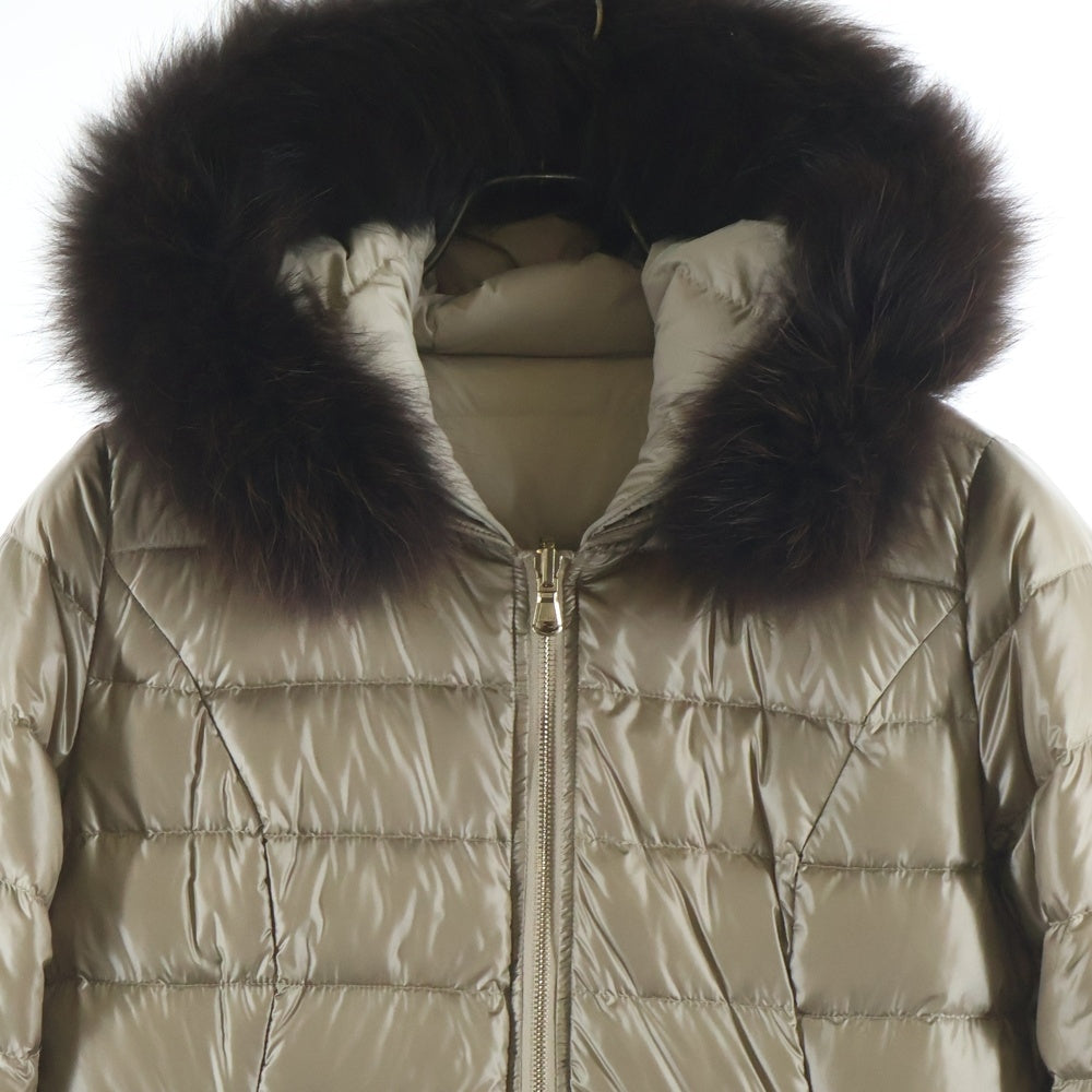 TATRAS(タトラス) SERA REVERSIBLE セラ リバーシブル ナイロン ダウンコート べージュ レディースLTA2UA4565