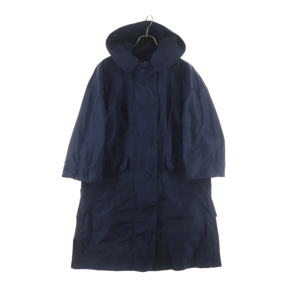 MONCLER(モンクレール) HELLOTROPE GIUBBOTTO ロング ナイロンジャケット ネイビー D10934901580 57455 レディース