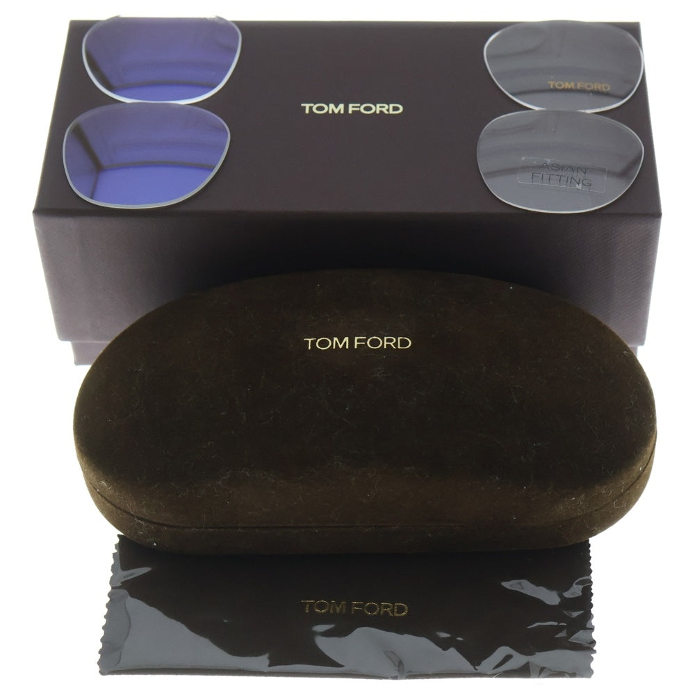 TOM FORD(トムフォード) アジア企画モデル ブルーライトカット クリアフレーム サングラス 眼鏡 グレー TF5922-K-B ECO 020