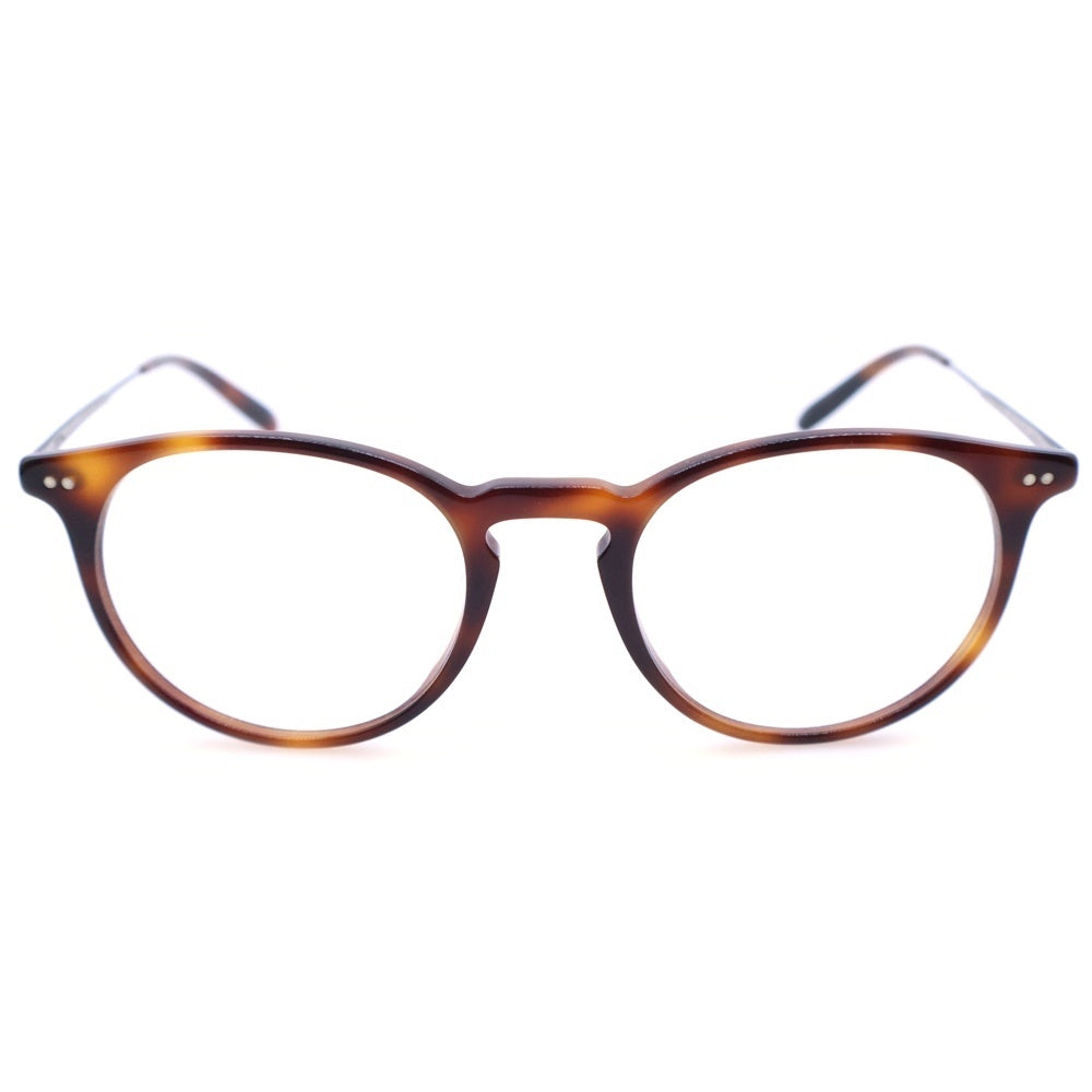 OLIVER PEOPLES(オリバーピープルズ) Ryerson ライアソン アジアンフィット コンビ ラウンドフレーム アイウェア 眼鏡 ブラウン/シルバー 0OV5362F