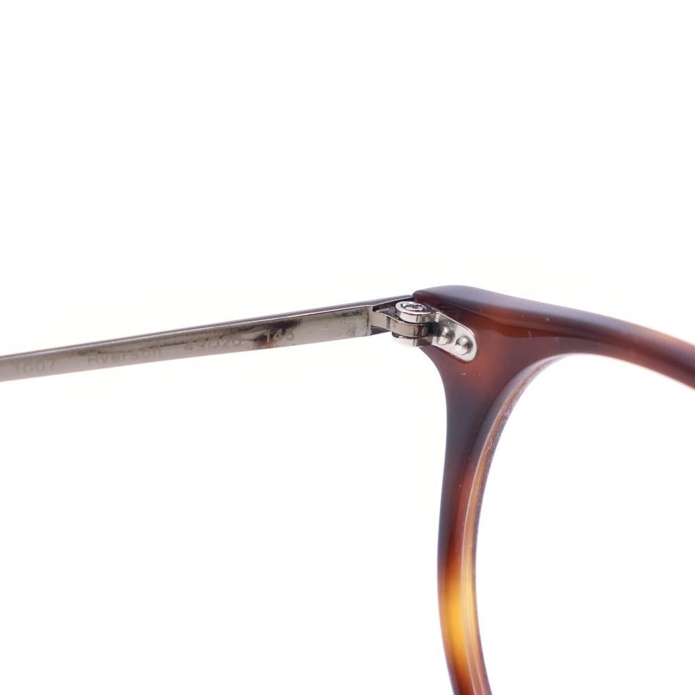 OLIVER PEOPLES(オリバーピープルズ) Ryerson ライアソン アジアンフィット コンビ ラウンドフレーム アイウェア 眼鏡 ブラウン/シルバー 0OV5362F