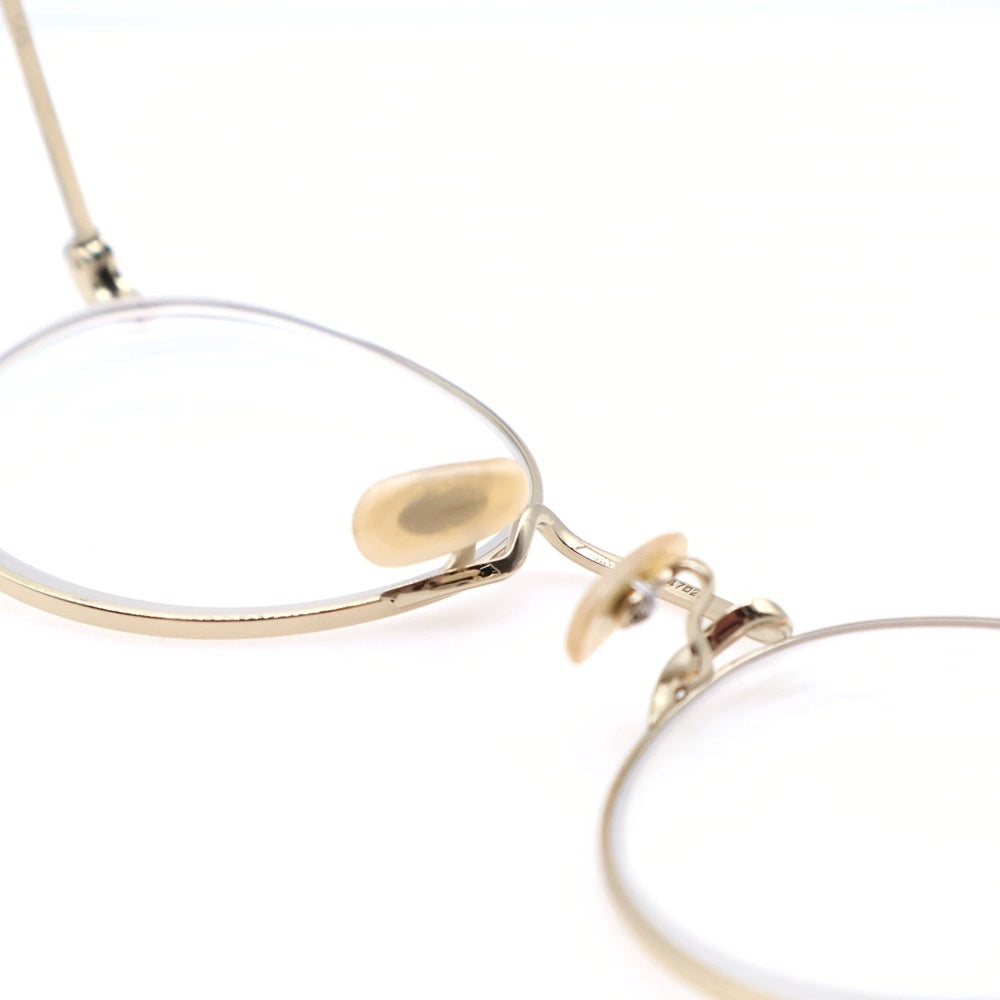 OLIVER PEOPLES(オリバーピープルズ) OV 1186 5145 Coleridge コールリッジ ラウンドフレーム アイウェア 眼鏡 ゴールド ※度入り