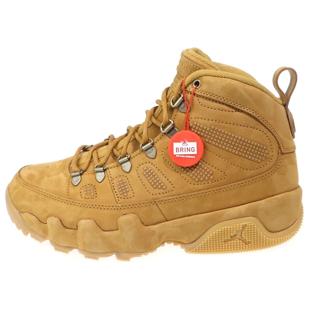 NIKE(ナイキ) AIR JORDAN 9 RETRO BOOT WHEAT AR4491-700 エアジョーダン9 レトロ ウィート ハイカットブーツ ブラウン US9/27.0cm