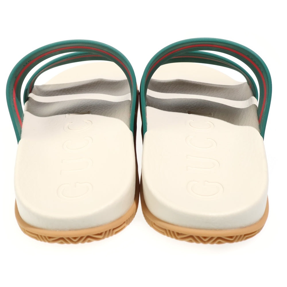 GUCCI(グッチ) シェリーライン ラバーソール スライドサンダル ベージュ 692381