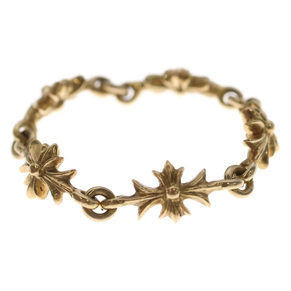 CHROME HEARTS(クロムハーツ) 22K TNY E CH PLS RING 5LINK タイニーE CHプラス リング ゴールド