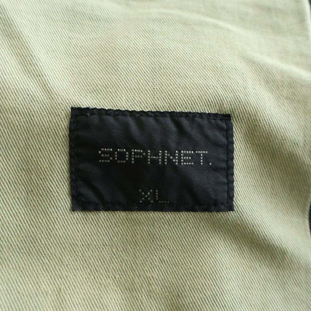 SOPHNET.(ソフネット) シンチバック 染め デニムパンツ ジーンズ インディゴ SOPH-90059