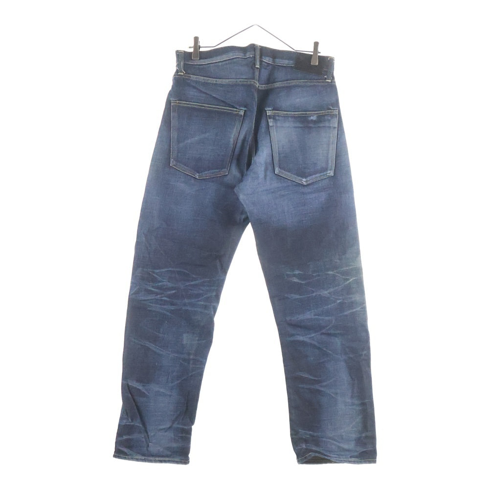 VISVIM(ヴィスヴィム) FLUXUS DENIM 05NW パイソンパッチ ストレートデニムパンツ インディゴ