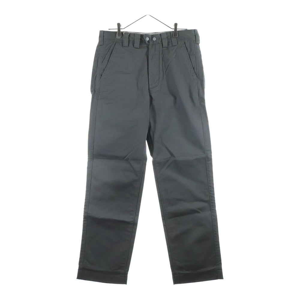 White Mountaineering(ホワイトマウンテニアリング) 5ポケット コットン ストレート ワークパンツ グレー WM1073417