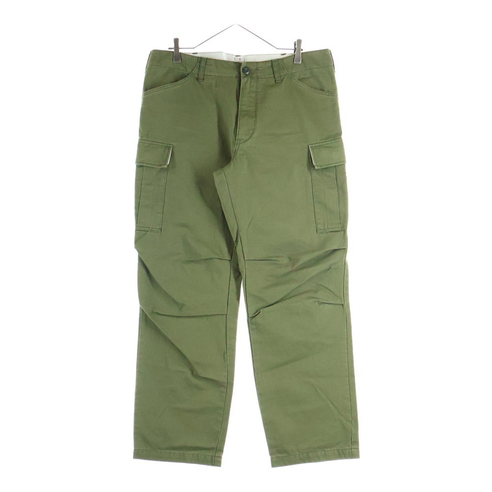 NO BRAND(ノーブランド) HEAD PORTER PLUS(ヘッドポータープラス)コットン ミリタリー カーゴパンツ カーキ