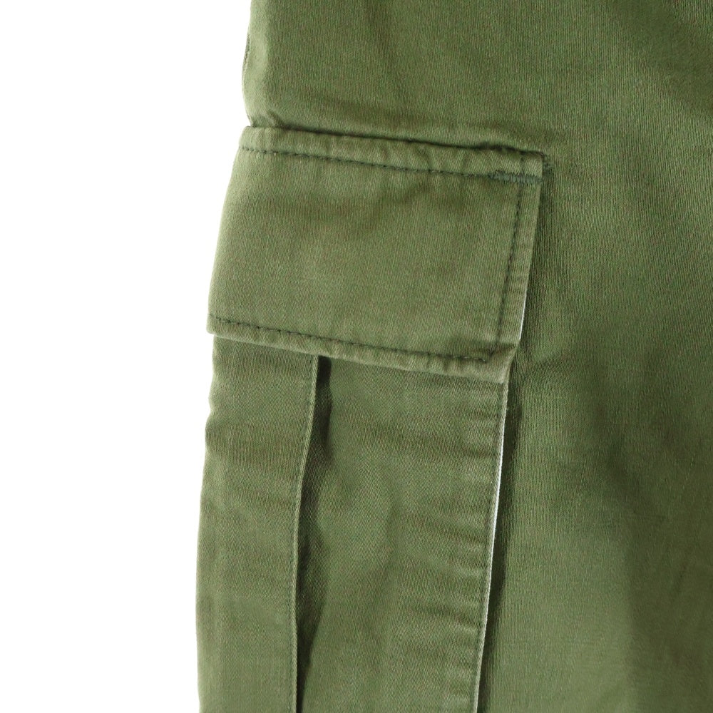 NO BRAND(ノーブランド) HEAD PORTER PLUS(ヘッドポータープラス)コットン ミリタリー カーゴパンツ カーキ