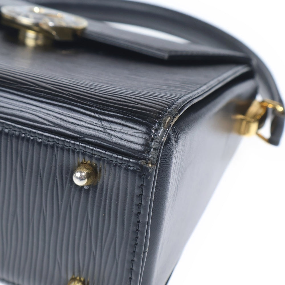 VALENTINO(ヴァレンティノ) Leather Hand Bag レザーハンドバッグ ブラック