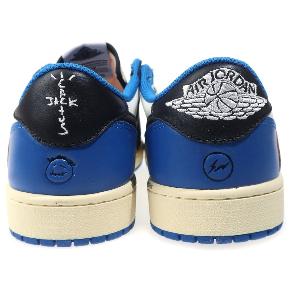 NIKE(ナイキ) ×Travis Scott×fragment design Air Jordan 1 Low トラヴィススコット フラグメントデザイン エアジョーダン1 ローカットスニーカー DM7866-140