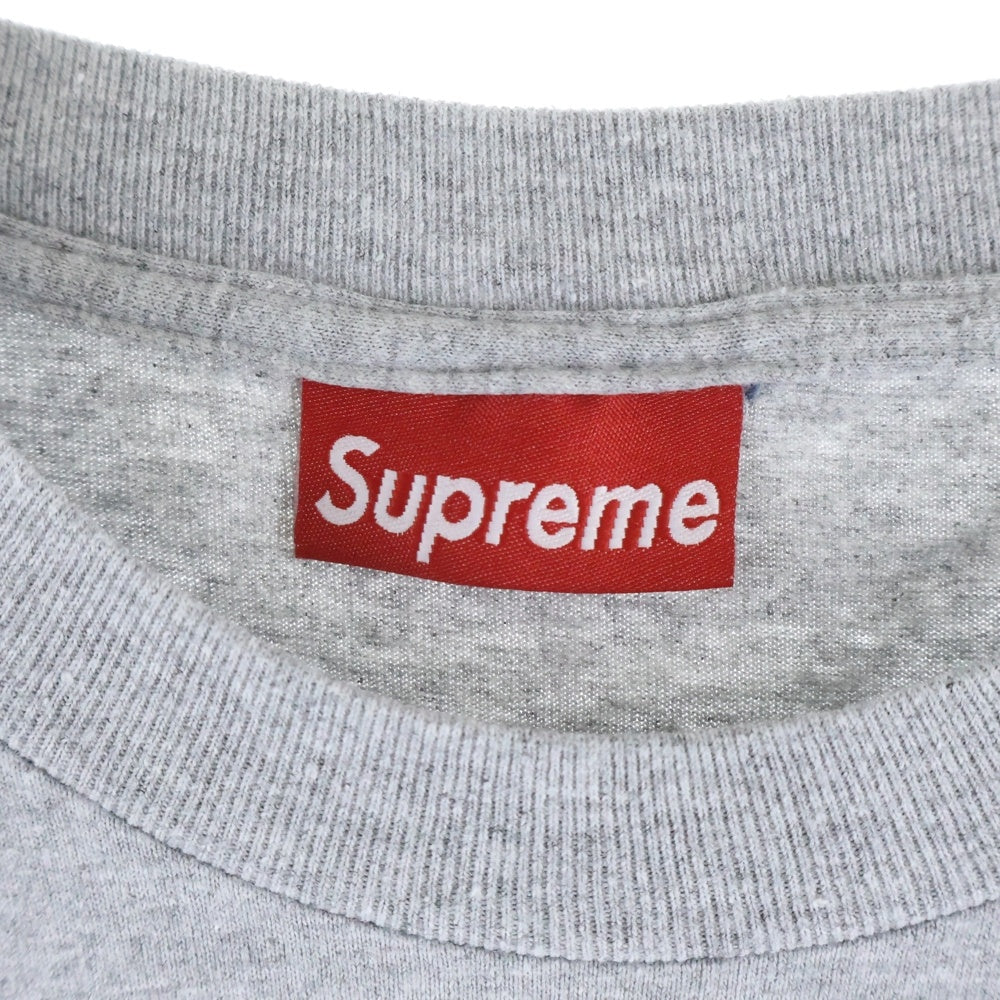 SUPREME(シュプリーム) 1996 Ari Marcopoulos × Jean Michel Basquiat T Shirt 初期タグ Tシャツ 半袖カットソー グレー