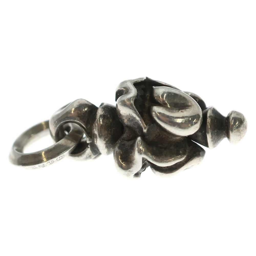 CHROME HEARTS(クロムハーツ) LT SWIVEL リップアンドタンスイベルチャーム ネックレストップ シルバー