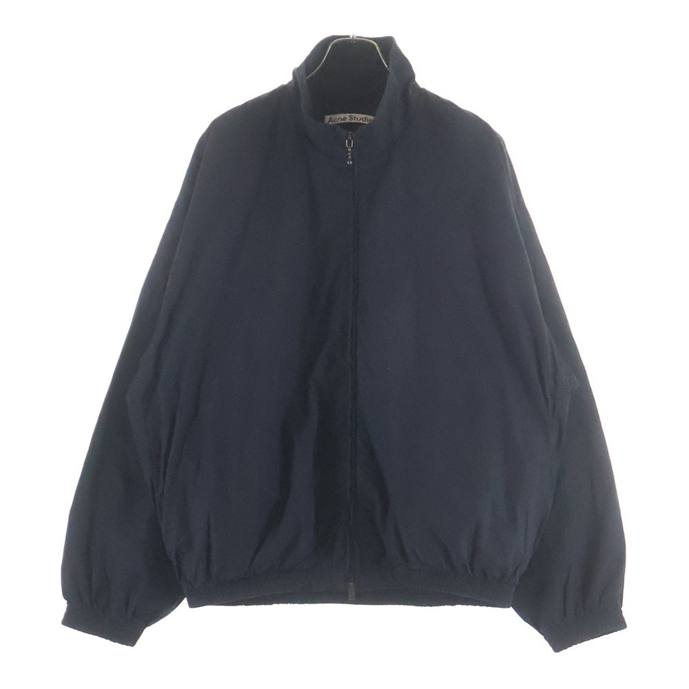 Acne Studios(アクネ ストゥディオズ) LOGO ZIPPER JACKET ロゴ ジップアップジャケット ブラック FN-MN-OUTW001165