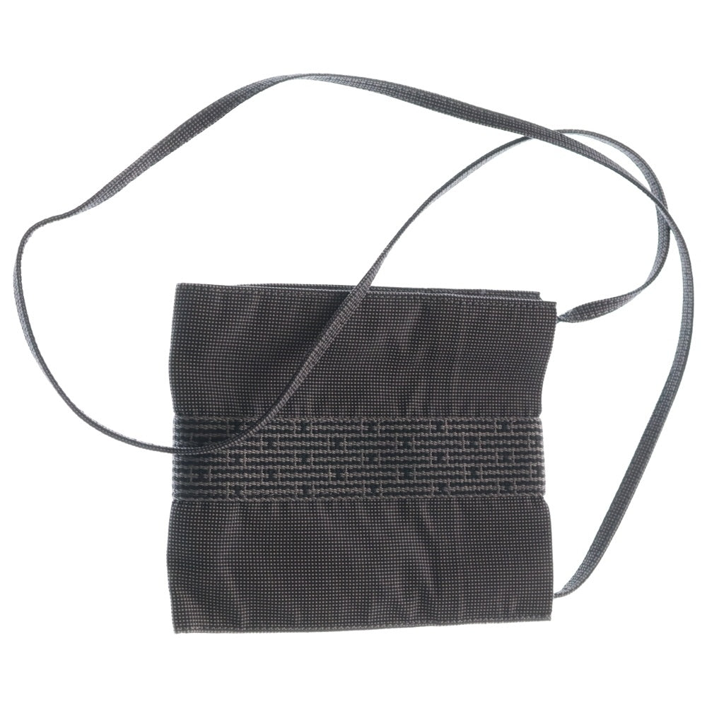 HERMES(エルメス) エールライン ポシェット ショルダーバッグ グレー