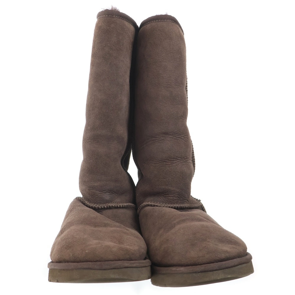 UGG(アグ) クラシックトール ムートンロングブーツ ブラウン レディース