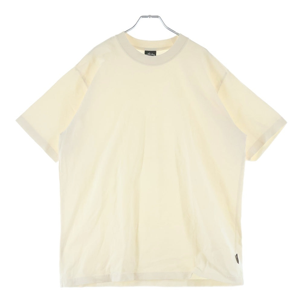 STUSSY(ステューシー) クルーネック 半袖Tシャツ カットソー ベージュ