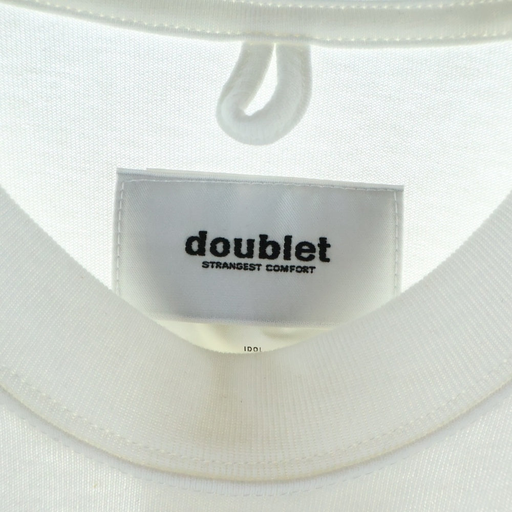doublet(ダブレット) 25SS CHEKI RAINBOW-FILM T-SHIRT チェキ レインボー フィルム 半袖カットソー ホワイト 25SS31CS369