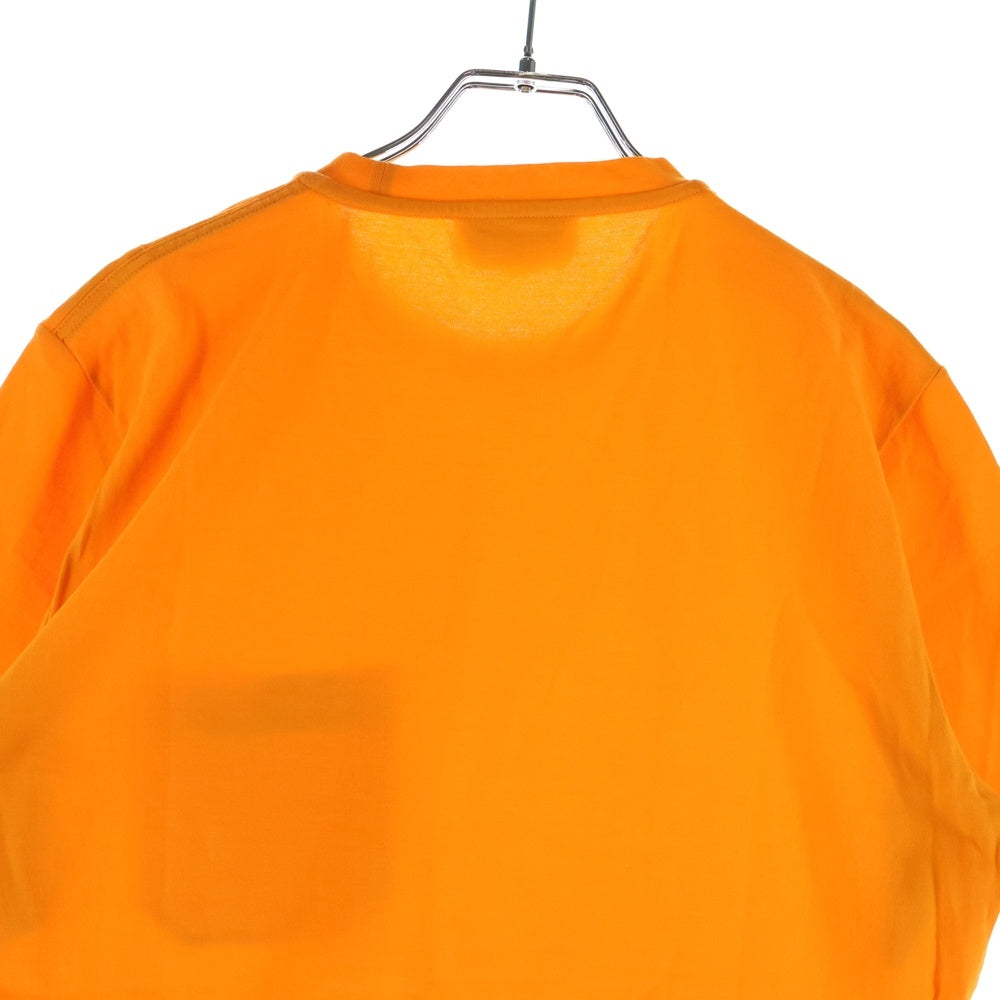 HERMES(エルメス) コットン ポケット半袖Tシャツ カットソー オレンジ