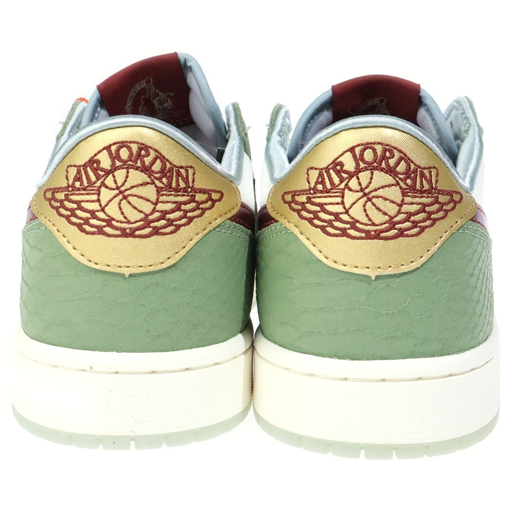 NIKE(ナイキ) AIR JORDAN1 LOW OG Chinese New Year Year of the Dragon エア ジョーダン 1 ローカットスニーカー ホワイト/グリーン US9/27cm FN3727-100